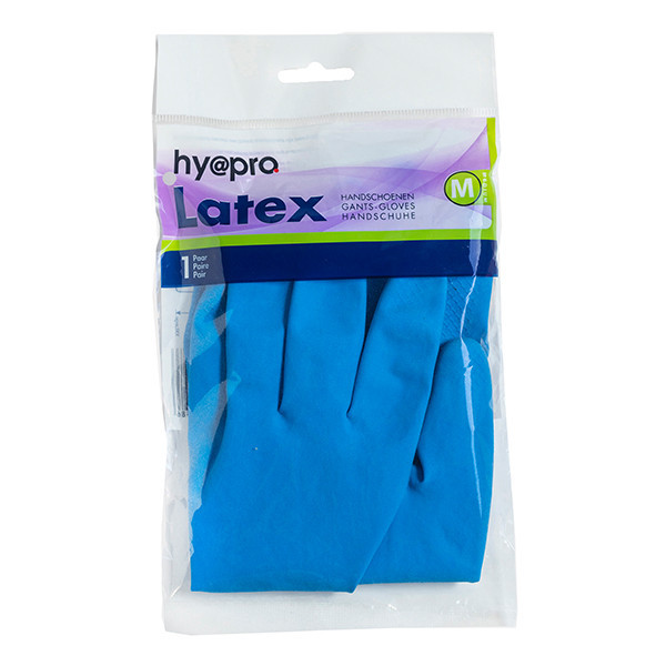 Latex huishoudhandschoenen Blauw 45 gram | 144 paar